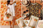 Fall Vibes watercolor floral clipart, an Illustration by Nadya Saen Art (Thumbnail 5 of 15)