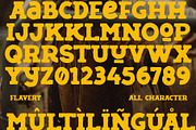 Flavery - Vintage Slab Serif, a Slab Serif Font by Invasi Studio (Thumbnail 10 of 10)