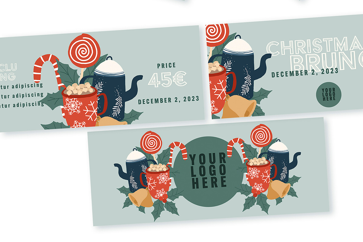 Social Media Christmas Brunch, a Websites & App Template by McLittle Stock (Photo 4 of 5)
