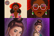 Huge Procreate Portrait Toolkit, a Brush Add-On by AlwaysBeColoring (Thumbnail 10 of 10)