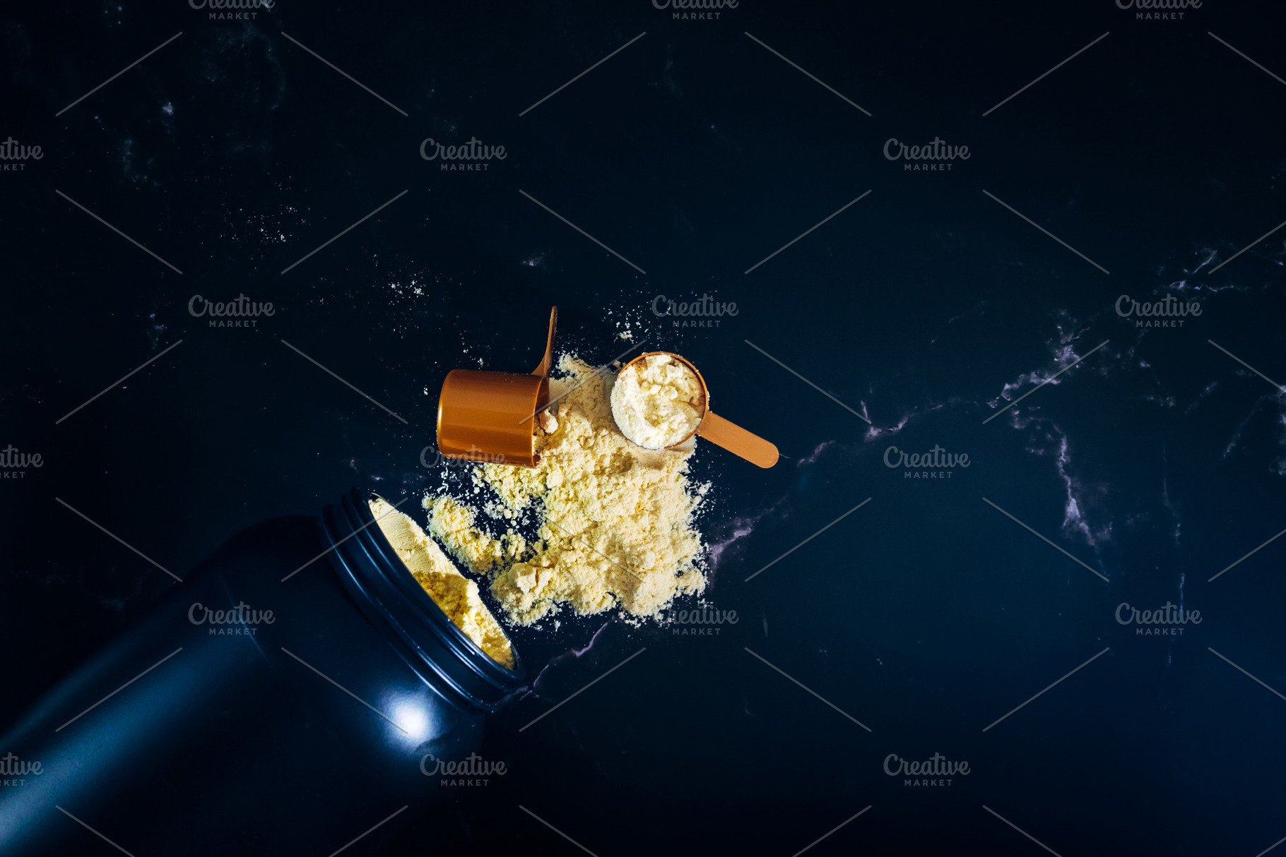 Vanilla flavored protein shake., a Sports & Recreation Photo by expressiovisual