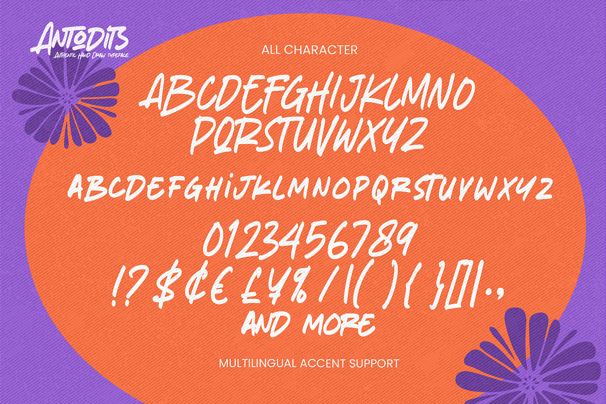 Antodits - Authentic Hand Drawn Type, a Font by Gassstype (Photo 6 of 8)