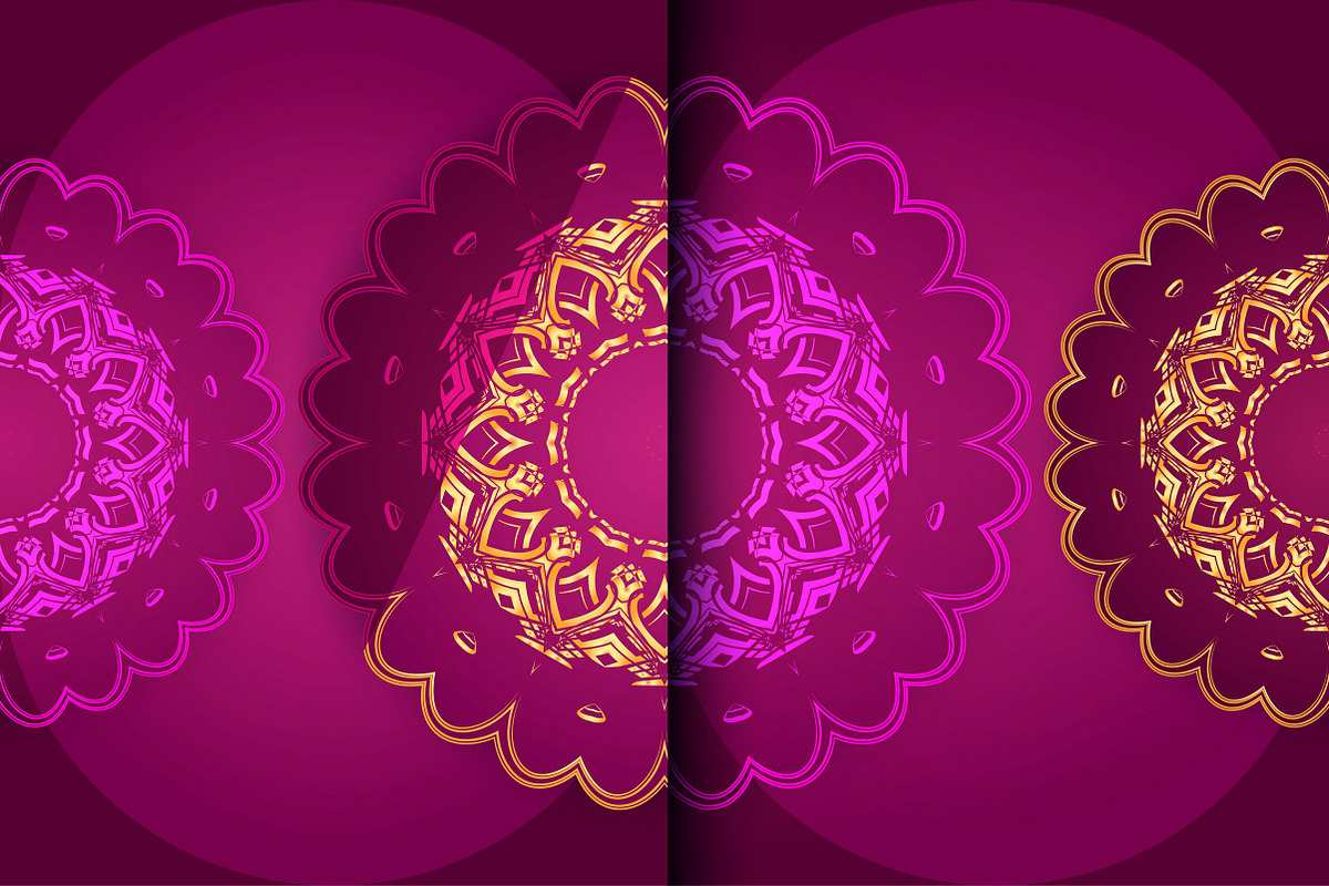 Mandala Circular Pattern Vector Pack, a Background Graphic by NJ Himel (Photo 77 of 95)