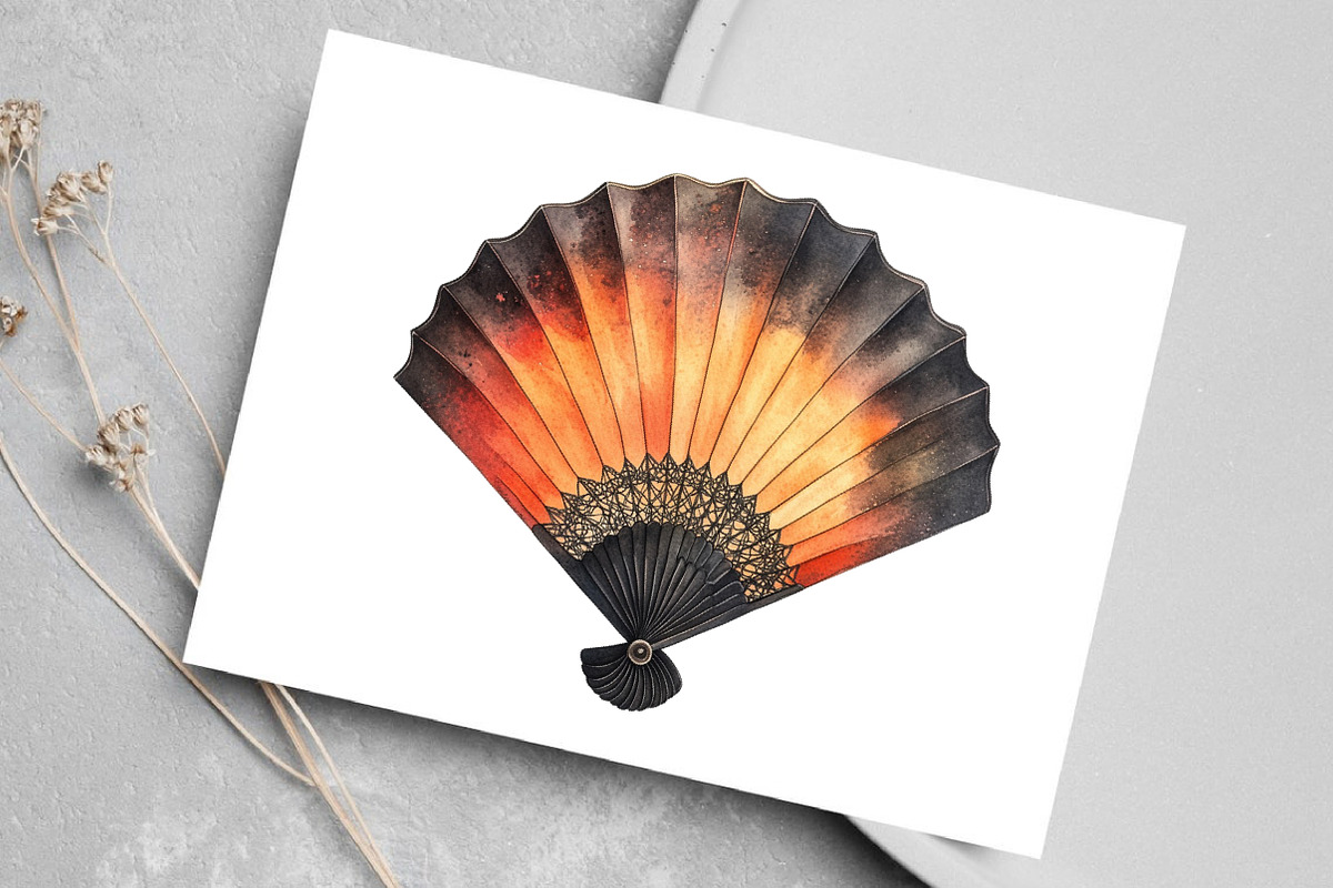 Watercolor Sepia Coquette Halloween, an Illustration by Canvas Craft (Photo 6 of 8)