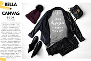 T-Shirt Mockup Bundle Bella Canvas, a Shirt Mockup by lock and page (Thumbnail 2 of 71)