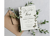 Invitation 5x7 Card Mockup Bundle, an Invitation Template by DaisyStudio (Thumbnail 4 of 13)