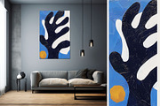 21 matisse blue wall art print, a Decorative Illustration by ARTOZEN DIGITAL (Thumbnail 7 of 17)