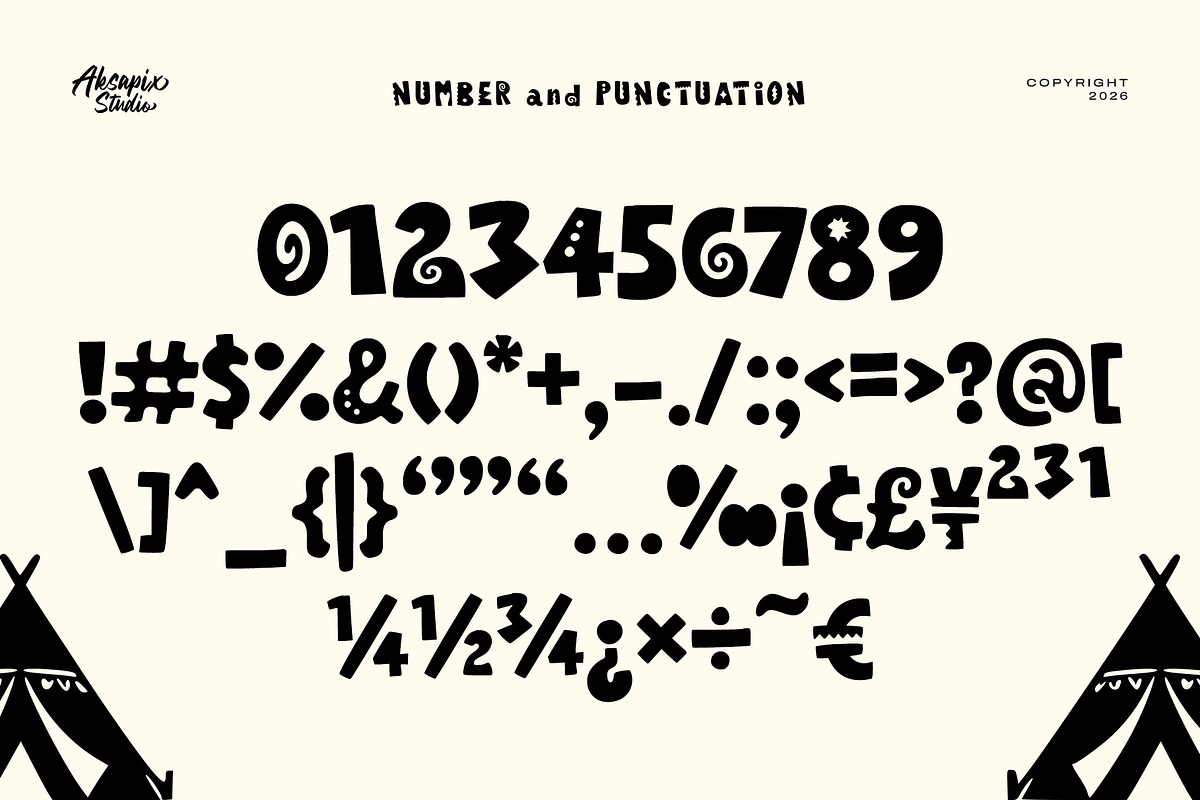 Biku Socha - display font, a Handwritten Font by Aksapix Studio (Photo 3 of 8)