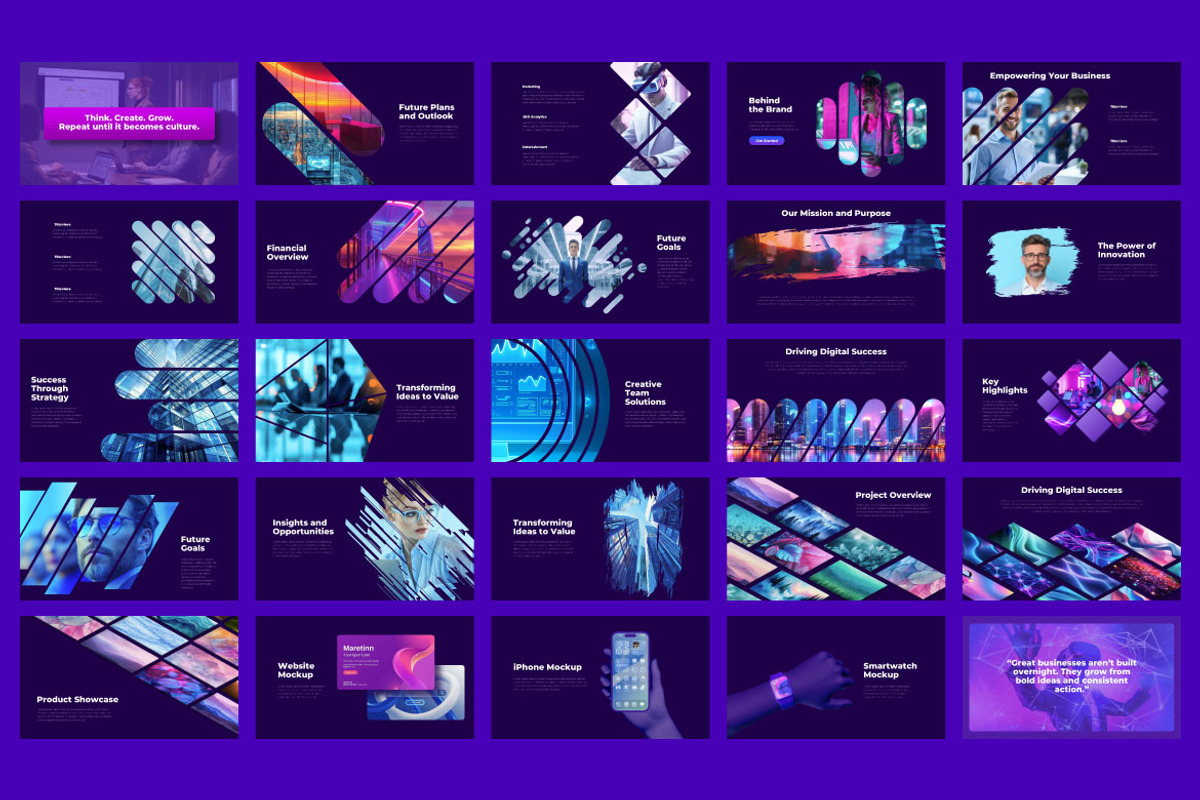 VisionX Animated PowerPoint Template, a Presentation Template by Abert (Photo 10 of 12)