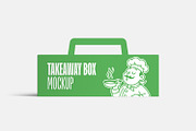 Takeaway Box Mockups, a Product Mockup by artimasa (Thumbnail 3 of 5)