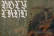 Lawlliet | Blackletter Typeface, a Blackletter Font by Denustudios (Thumbnail 8 of 12)