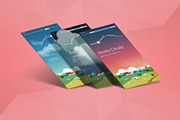 App Mock up - Isometric Scenes, an iPhone Mockup by RgraphicsDesign (Thumbnail 2 of 5)