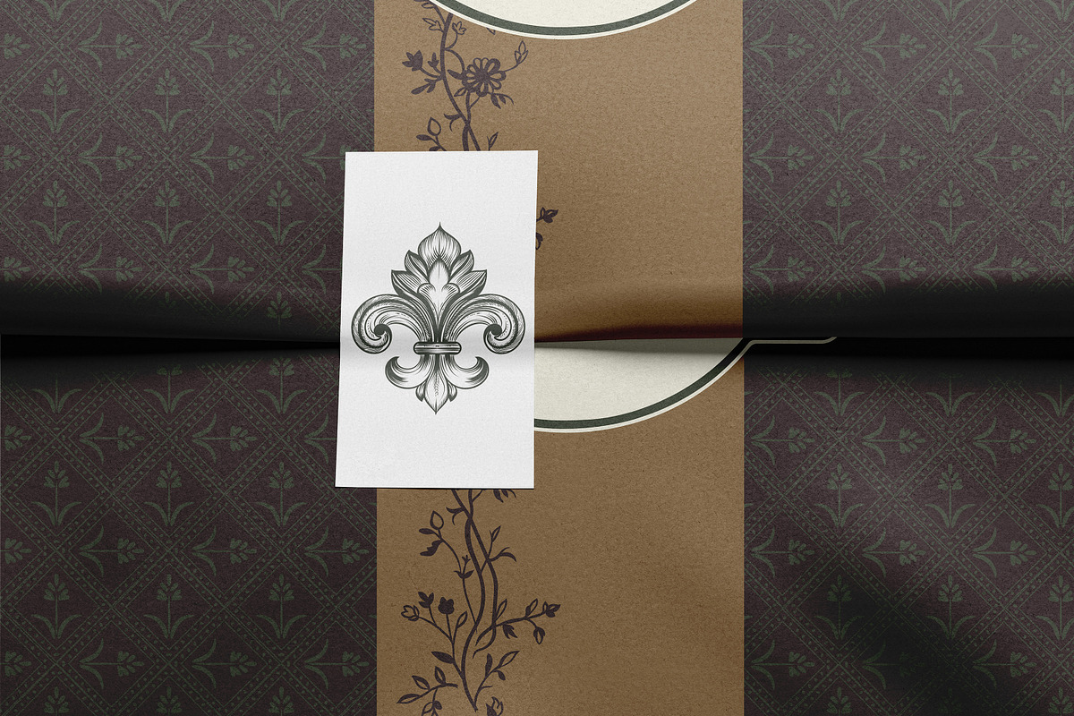 Vector Fleur de Lis & Flourishes, an Object Illustration by FleurArt (Photo 13 of 17)