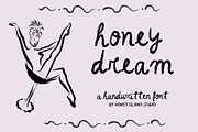 Honey Dream Script Handwritten Font, a Handwritten Font by Honey Island Studio (Thumbnail 1 of 5)