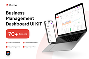 Buzne-Business Management Dashboard, an UI Kit Template by pickolabstudio (Thumbnail 1 of 6)
