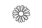 Daisy Flower Line Art Vector Bundle0, an Illustration by jahid234 (Thumbnail 19 of 51)