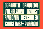TNSC Bashin - Condensed Sans Serif, a Sans Serif Font by The Native Saint Club (Thumbnail 7 of 12)