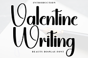 Valentine Writing, a Handwritten Font by InermediaSTUDIO (Thumbnail 1 of 8)
