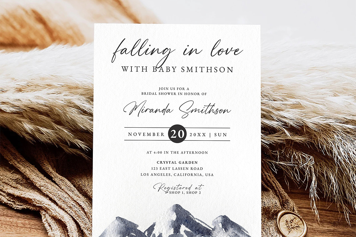 Baby Shower Template, an Invitation Template by ShineOnWedding (Photo 4 of 10)