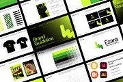 Ezara | Brand Guidelines Template, a Presentation Template by Artisan Vibes (Thumbnail 1 of 11)