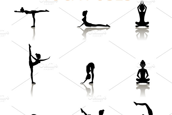 Yoga Silhouette Poses