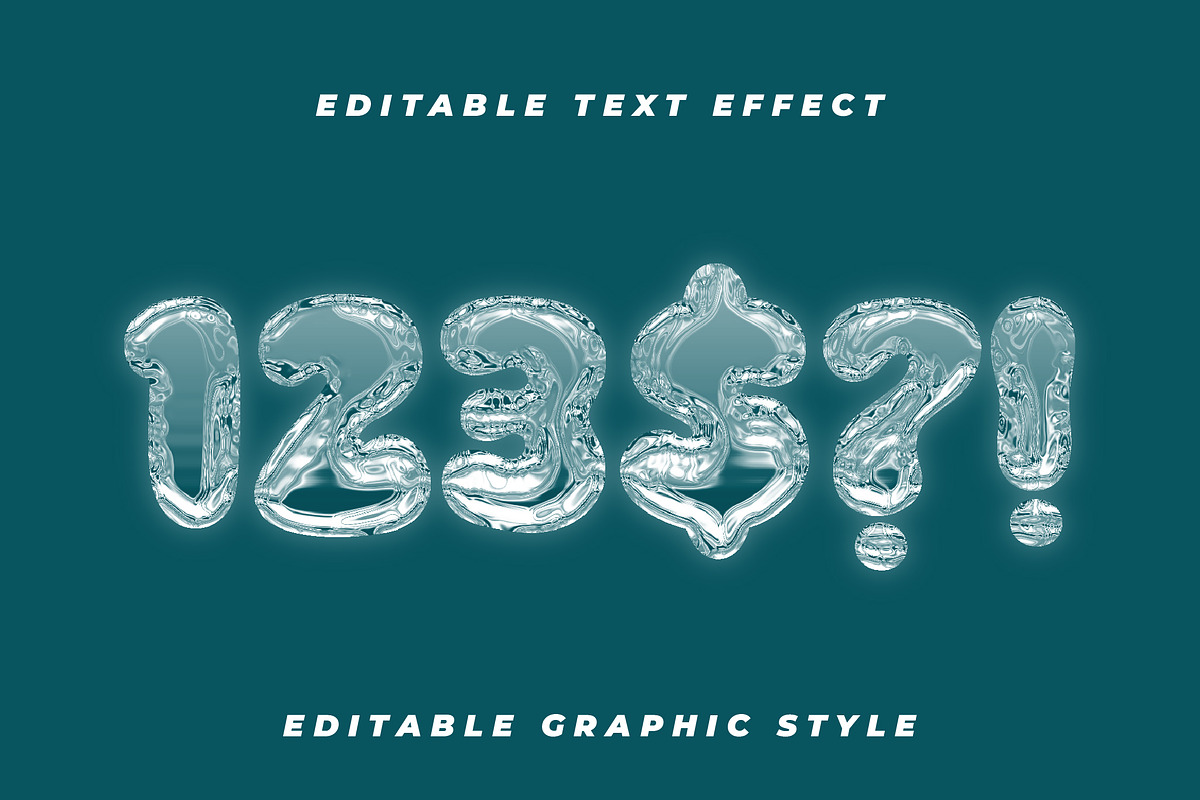 Liquid Crystal Text Effect preview 2