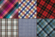 Tartan Fabric Textured Papers, a Pattern Graphic by FrankiesDaughtersDesign (Thumbnail 3 of 3)