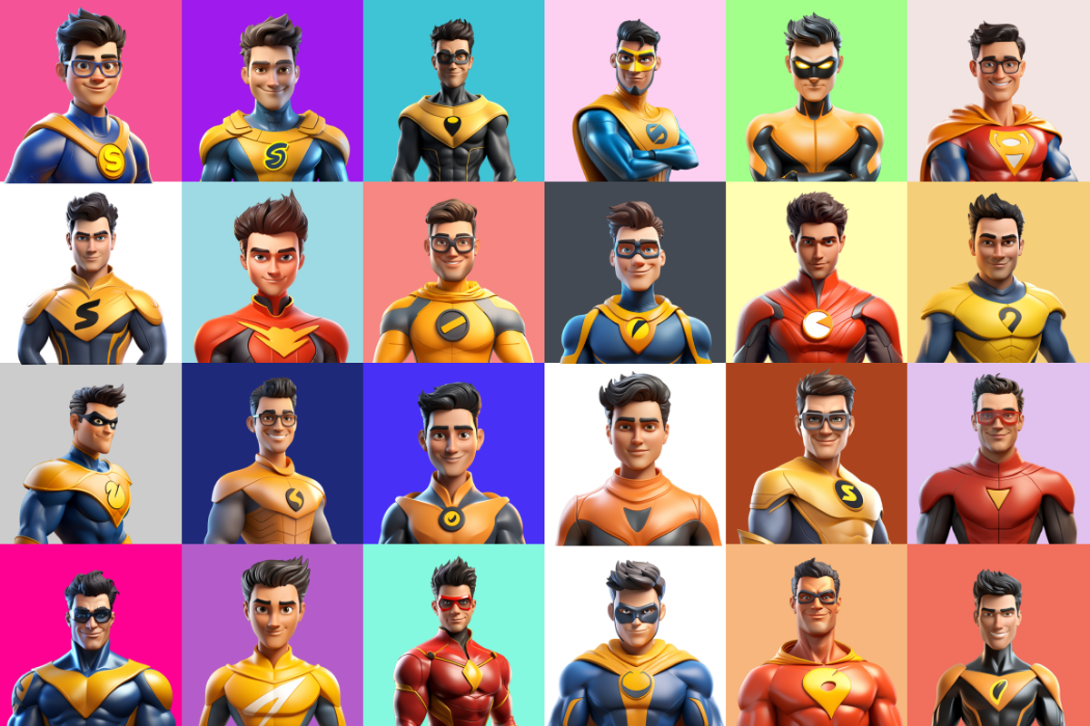 125 Superhero Characters, a Characters & Person 3D Model by Digital Blood (Photo 4 of 11)