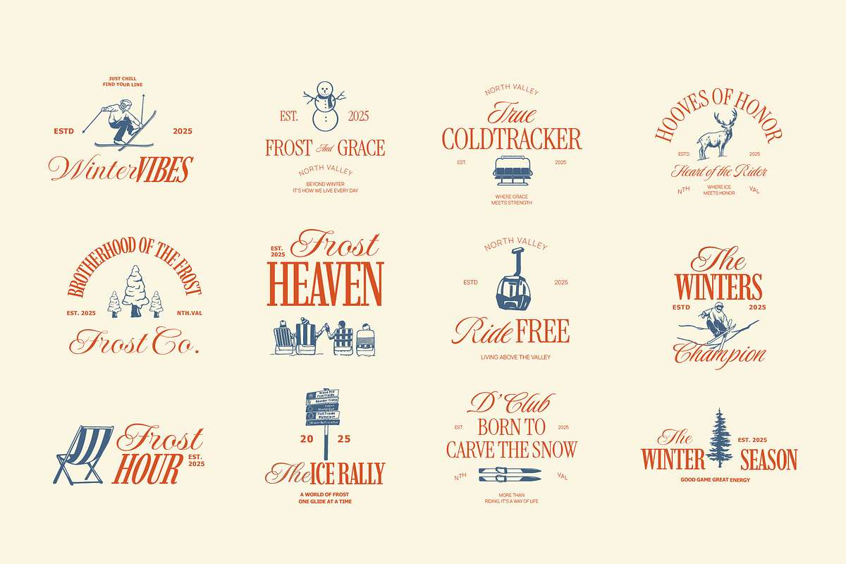 Winter Graphic, a Seasonal Illustration by Skilline Supply Co. (Photo 2 of 11)