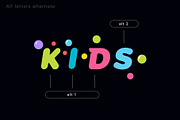 Children's Headline Font, a Symbol Font by artyway (Thumbnail 5 of 7)