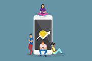 Eight  illustrations on cash back, a Background Graphic by Tomass2015 (Thumbnail 5 of 8)