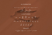 Miquella Sienanta, a Script Font by Integritype Studio (Thumbnail 11 of 15)