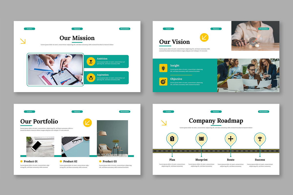 Creative Business Presentation, a Presentation Template by Mighty-Slide (Photo 5 of 6)