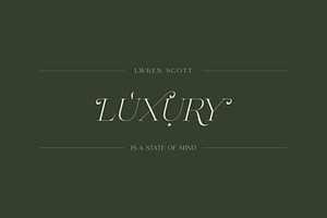 Lovalina - Elegant Serif Font Family