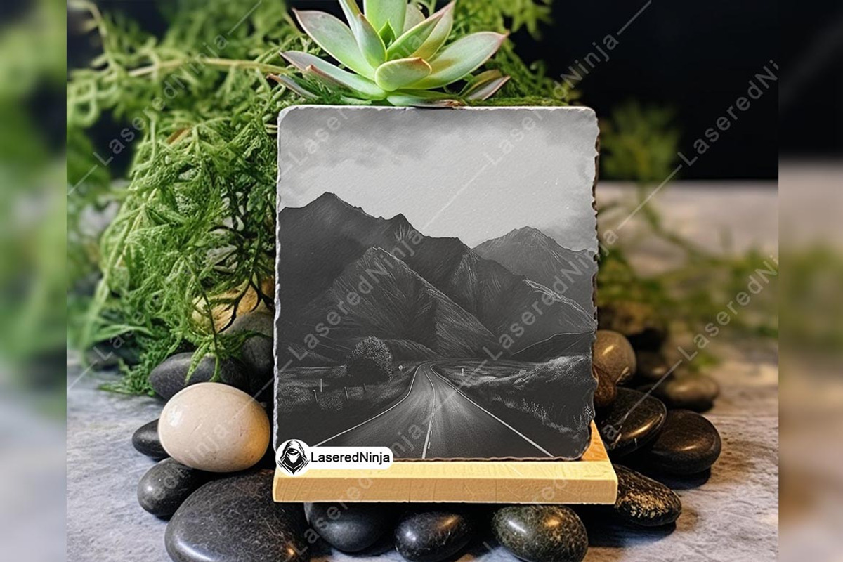 Mountain Winding Road Scene Highway, a Background Graphic by LaseredNinja (Photo 2 of 7)