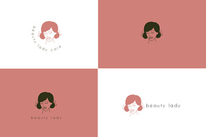 beauty lady logo