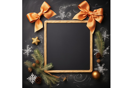 Christmas decorated frame, a Holiday Photo by CREATIVEDEF