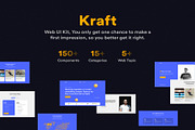 Kraft Web UI Kit, an UI Kit Template by Lumina_ui_ux202 (Thumbnail 1 of 10)