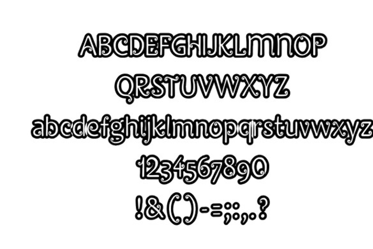 Pypats Font preview 7
