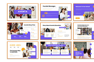 Aventa - Google Slide Template