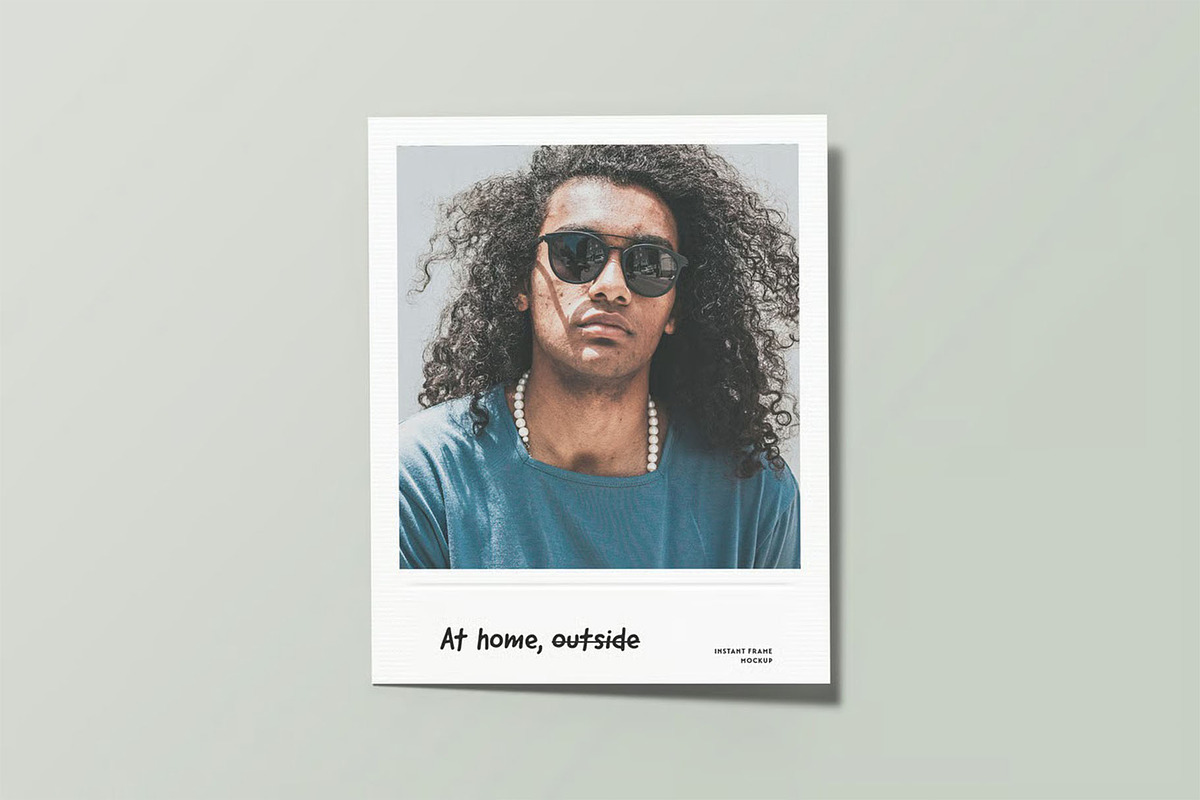 Instant Frame Mockup, an Advertising Mockup by zippypixelstudio (Photo 15 of 16)