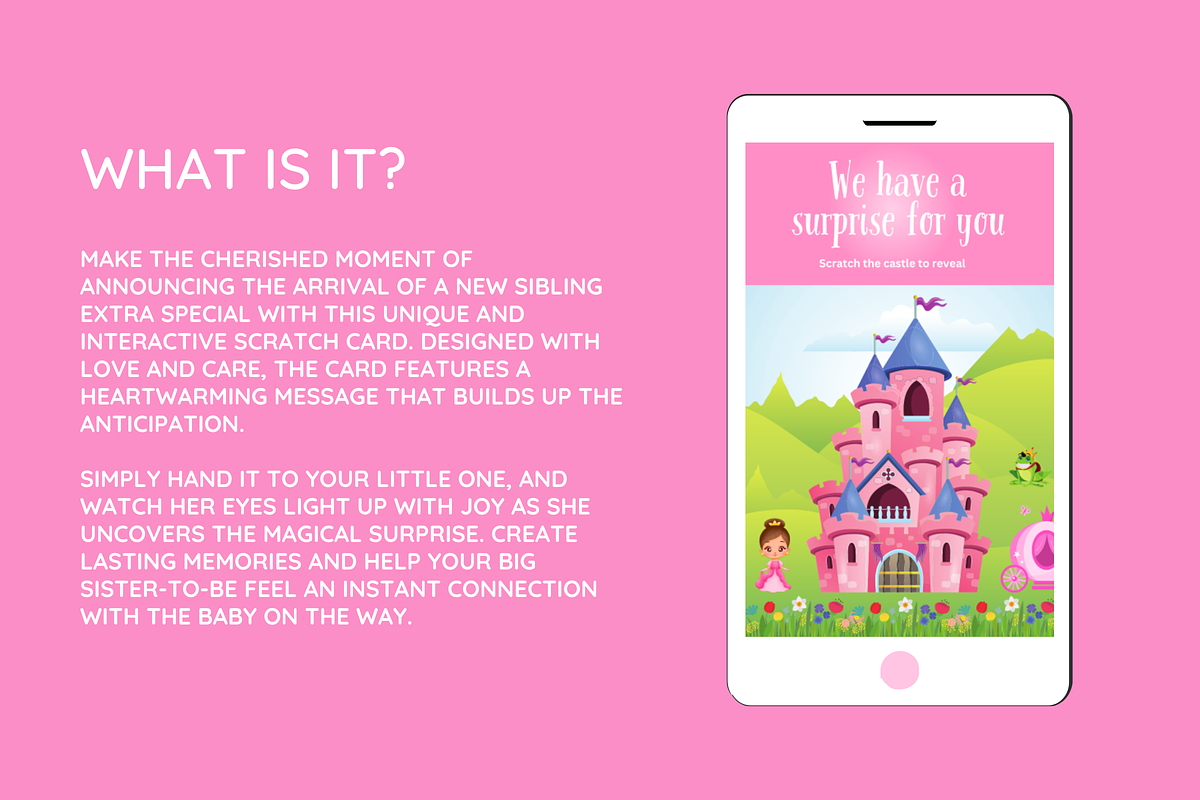Big Sister Reveal Digital Scratch, a HTML Template by SunshineStudioBoutique (Photo 4 of 6)