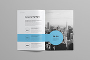 Annual Report | Canva & InDesign, a Brochure Template by HiveArts (Thumbnail 5 of 9)