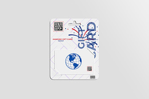 Gift Card Mockup, a Packaging Mockup by hokagata
