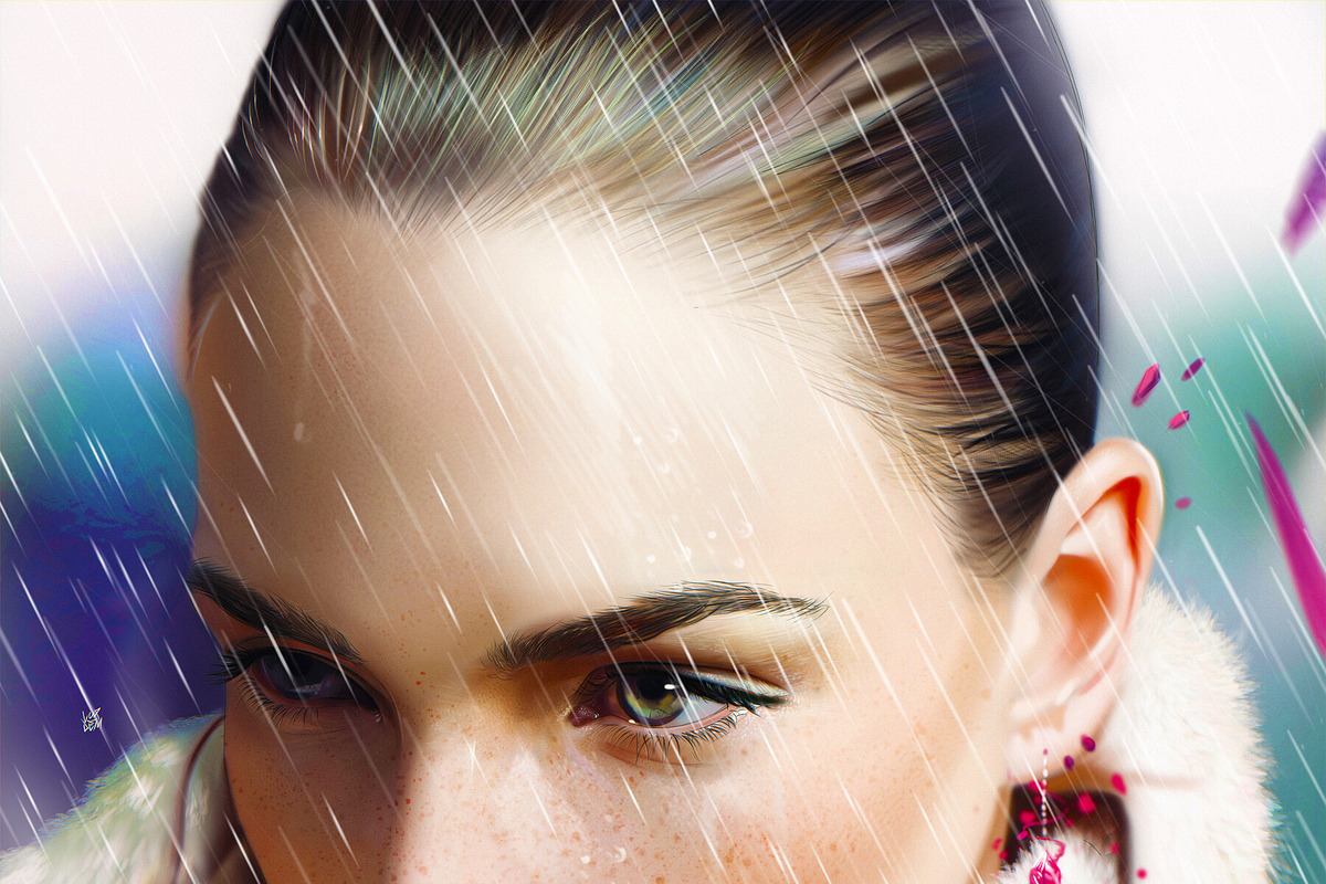 Rain Brushes Pack, a Brush Add-On by vurdembrushes (Photo 5 of 5)