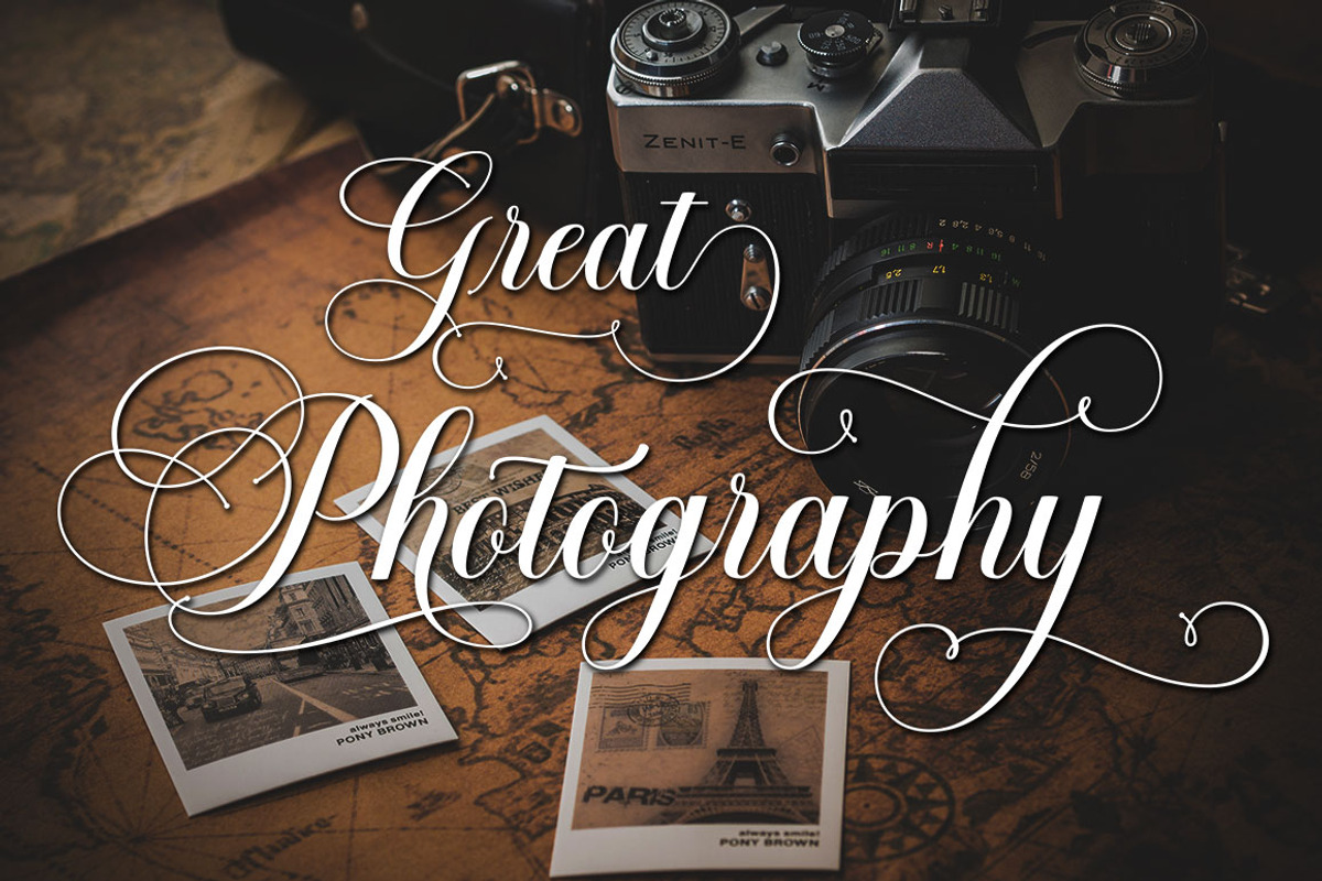 The Bringhton, a Script Font by Straight.co (Photo 3 of 11)