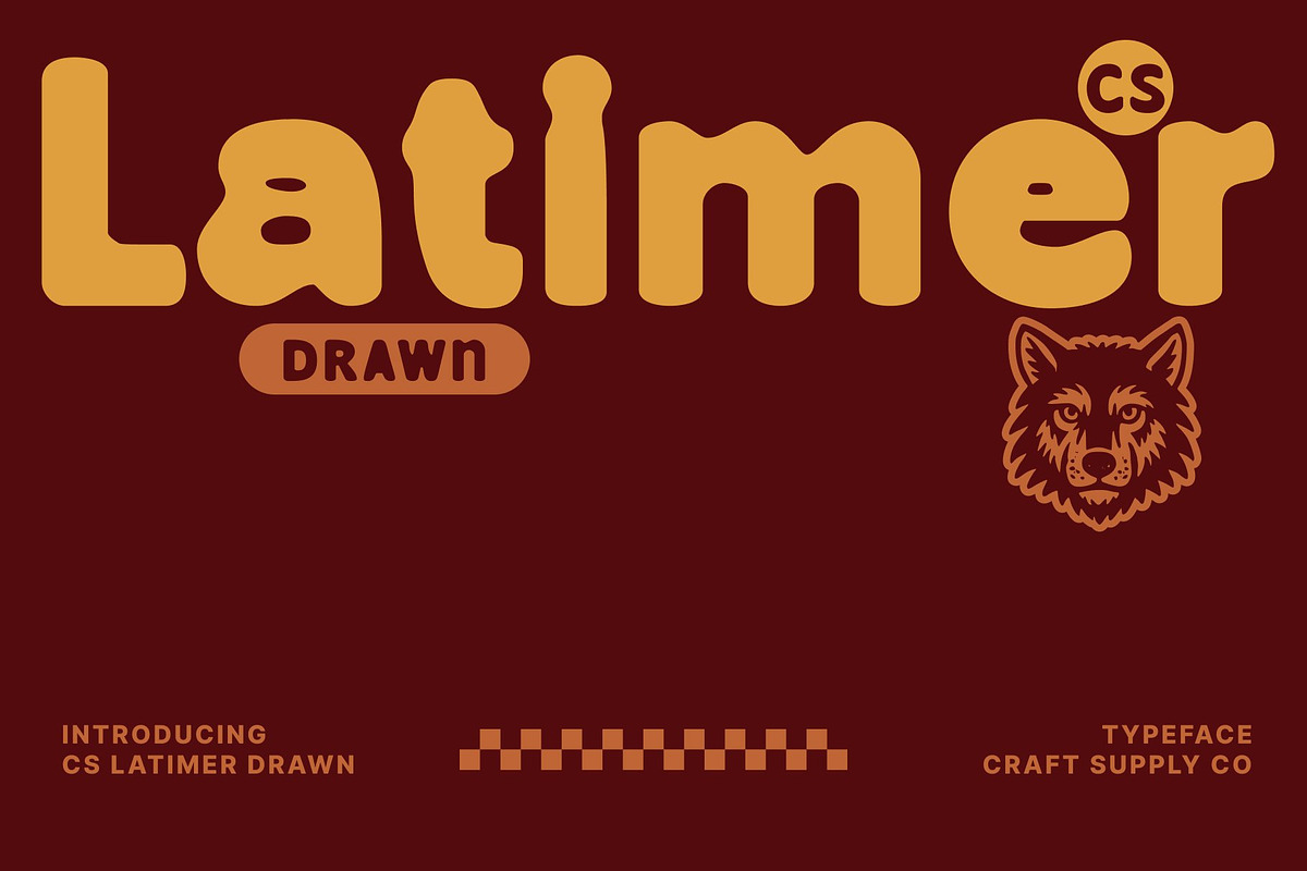 CS Latimer Drawn, a Sans Serif Font by Craft Supply Co. (Photo 1 of 8)