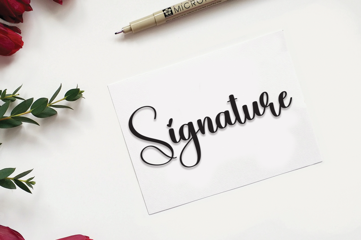 Beneficial | Script Font, a Script Font by Scratchones (Photo 5 of 8)
