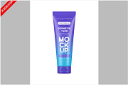 Skincare Squeeze Tube Mockup, an Advertising Mockup by Bruno's Shop (Thumbnail 1 of 3)