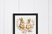 Valentine bunny happy valentines day, an Object Graphic by MyLittleMeow (Thumbnail 7 of 7)